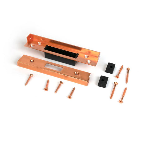 From The Anvil - 1/2" Rebate Kit for Dead Lock Polished Bronze | Sku. 52205 | Trade Door Handles.
