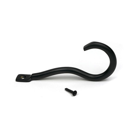 High quality images of the From The Anvil - Matt Black Anchor Coat Hook | Sku. Anvil-52207 | available to order from Trade Door Handles, quick delivery at discounted prices.
