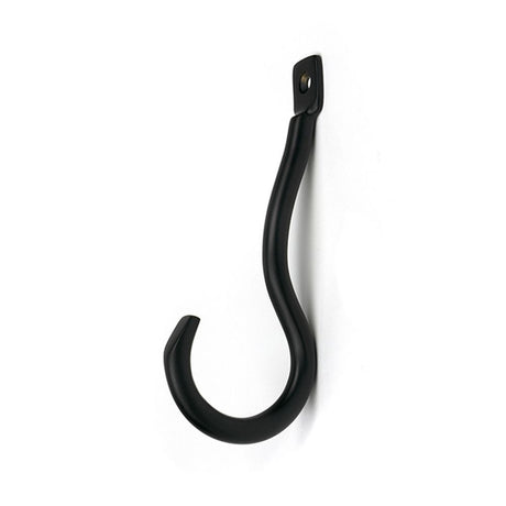 High quality images of the From The Anvil - Matt Black Anchor Coat Hook | Sku. Anvil-52207 | available to order from Trade Door Handles, quick delivery at discounted prices.