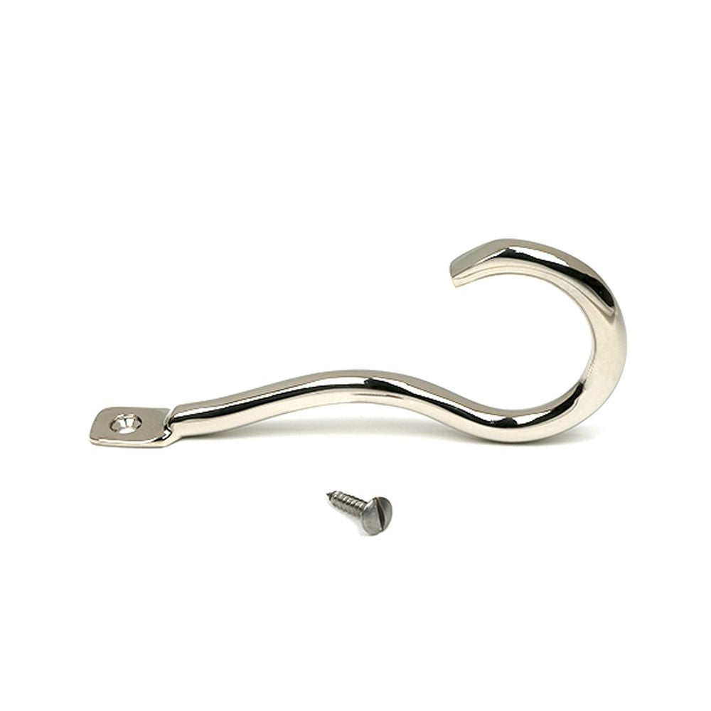 High quality images of the From The Anvil - Polished Nickel Anchor Coat Hook | Sku. Anvil-52212 | available to order from Trade Door Handles, quick delivery at discounted prices.
