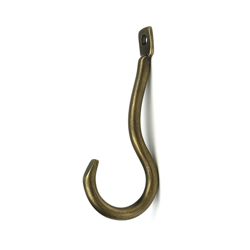 High quality images of the From The Anvil - Burnished Brass Anchor Coat Hook | Sku. Anvil-52214 | available to order from Trade Door Handles, quick delivery at discounted prices.
