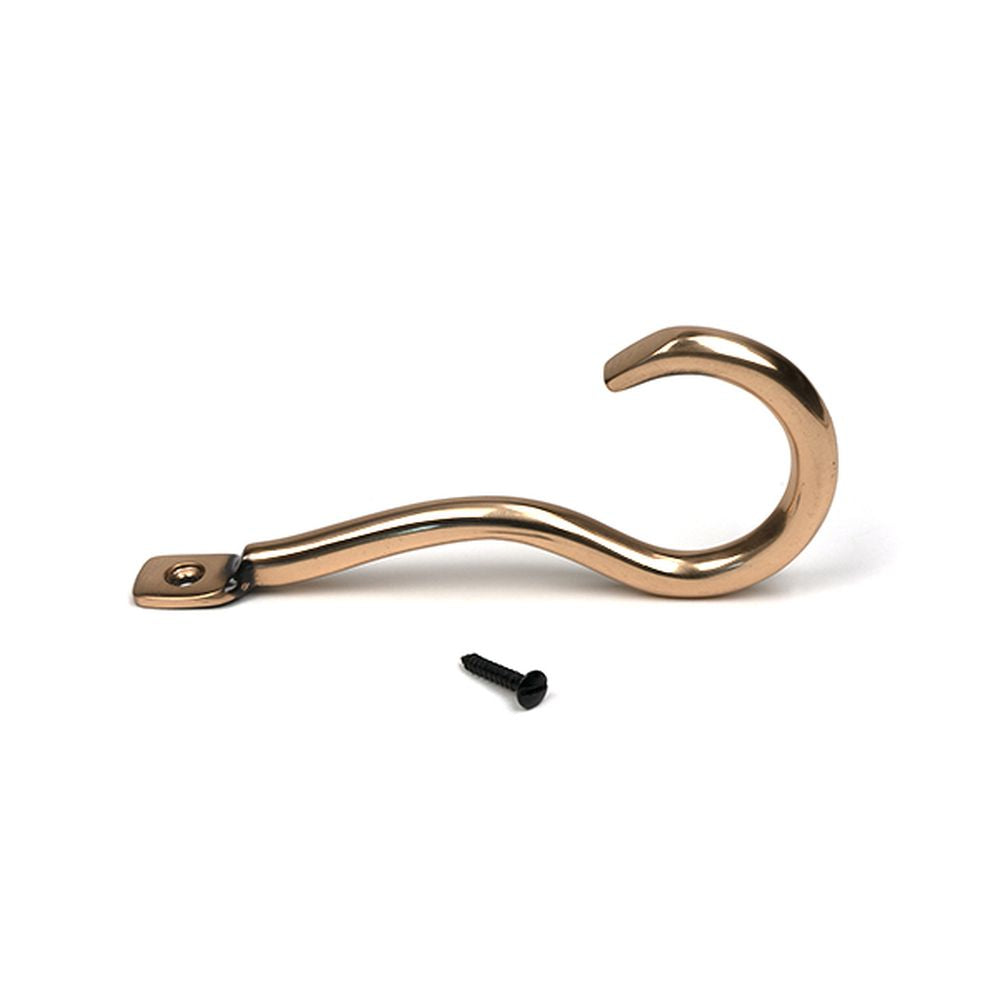 High quality images of the From The Anvil - Polished Bronze Anchor Coat Hook | Sku. Anvil-52216 | available to order from Trade Door Handles, quick delivery at discounted prices.