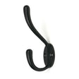 High quality images of the From The Anvil - Matt Black Newbury Hat & Coat Hook | Sku. Anvil-52217 | available to order from Trade Door Handles, quick delivery at discounted prices.