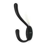 High quality images of the From The Anvil - Matt Black Newbury Hat & Coat Hook | Sku. Anvil-52217 | available to order from Trade Door Handles, quick delivery at discounted prices.