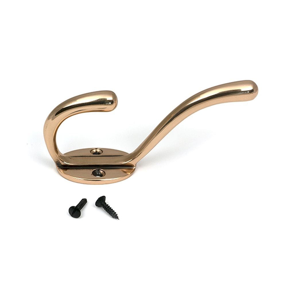 High quality images of the From The Anvil - Polished Bronze Newbury Hat & Coat Hook | Sku. Anvil-52226 | available to order from Trade Door Handles, quick delivery at discounted prices.