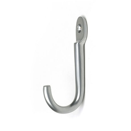High quality images of the From The Anvil - Satin Chrome Traditional Coat Hook | Sku. Anvil-52231 | available to order from Trade Door Handles, quick delivery at discounted prices.