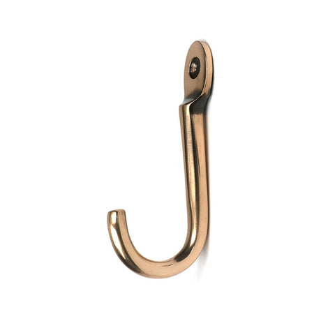 High quality images of the From The Anvil - Polished Bronze Traditional Coat Hook | Sku. Anvil-52236 | available to order from Trade Door Handles, quick delivery at discounted prices.