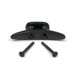 High quality images of the From The Anvil - Matt Black Marine Cleat Hook | Sku. Anvil-52237 | available to order from Trade Door Handles, quick delivery at discounted prices.