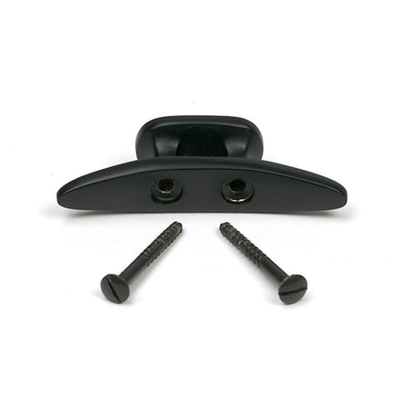 High quality images of the From The Anvil - Matt Black Marine Cleat Hook | Sku. Anvil-52237 | available to order from Trade Door Handles, quick delivery at discounted prices.
