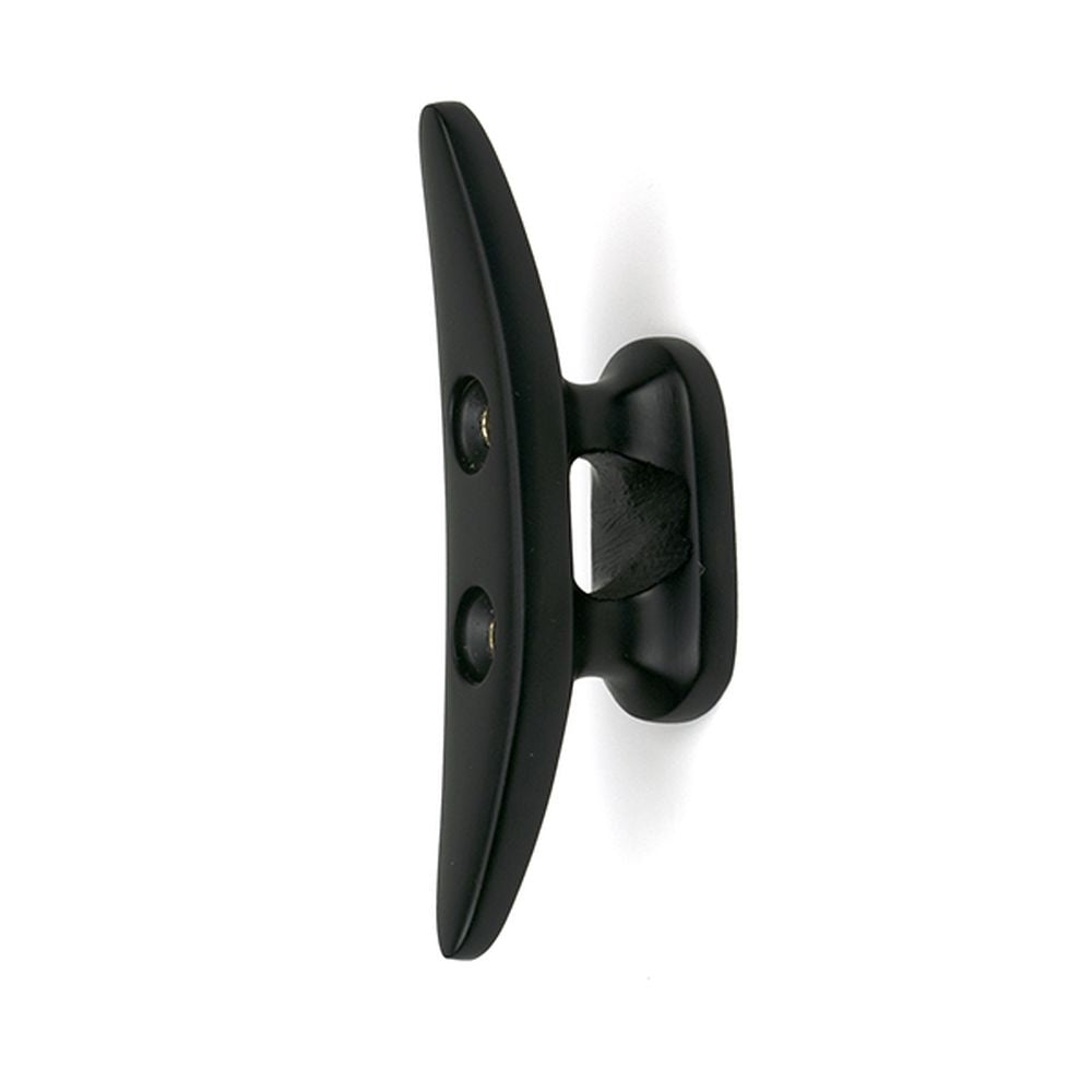 High quality images of the From The Anvil - Matt Black Marine Cleat Hook | Sku. Anvil-52237 | available to order from Trade Door Handles, quick delivery at discounted prices.