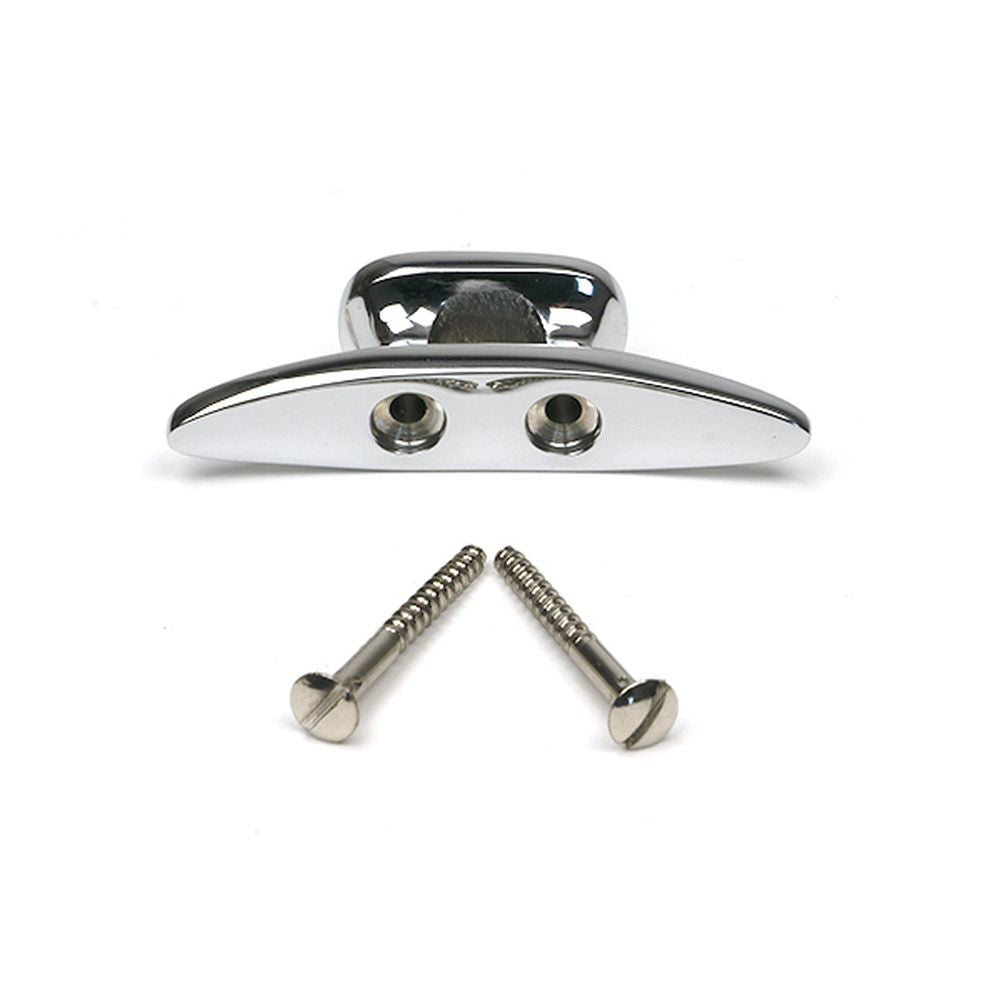High quality images of the From The Anvil - Polished Chrome Marine Cleat Hook | Sku. Anvil-52240 | available to order from Trade Door Handles, quick delivery at discounted prices.