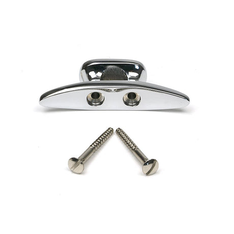 High quality images of the From The Anvil - Polished Chrome Marine Cleat Hook | Sku. Anvil-52240 | available to order from Trade Door Handles, quick delivery at discounted prices.