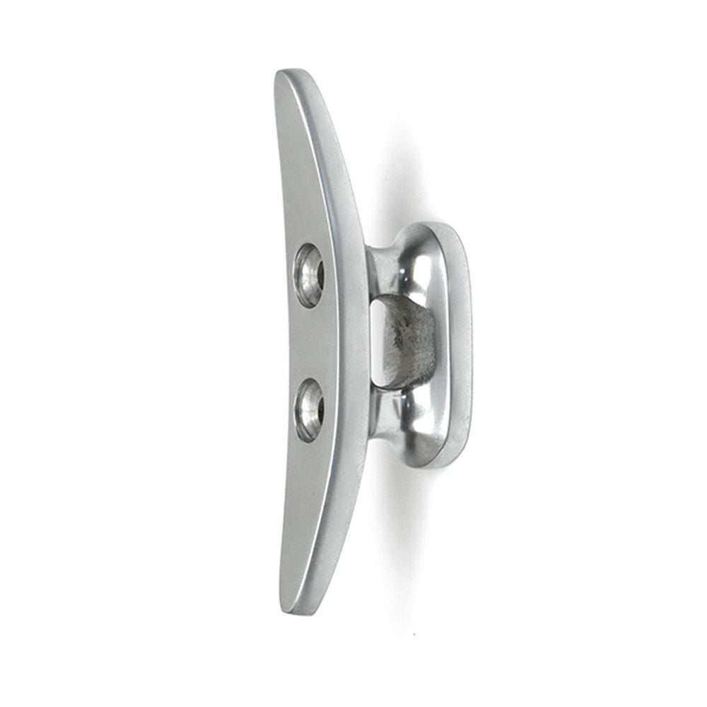 High quality images of the From The Anvil - Satin Chrome Marine Cleat Hook | Sku. Anvil-52241 | available to order from Trade Door Handles, quick delivery at discounted prices.