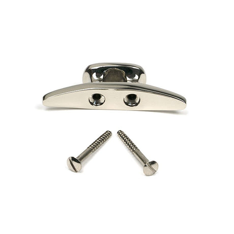 High quality images of the From The Anvil - Polished Nickel Marine Cleat Hook | Sku. Anvil-52242 | available to order from Trade Door Handles, quick delivery at discounted prices.