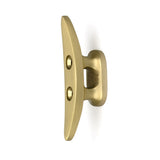 High quality images of the From The Anvil - Satin Brass Marine Cleat Hook | Sku. Anvil-52243 | available to order from Trade Door Handles, quick delivery at discounted prices.