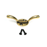High quality images of the From The Anvil - Aged Brass Newbury Cleat Hook | Sku. Anvil-52248 | available to order from Trade Door Handles, quick delivery at discounted prices.