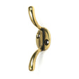 High quality images of the From The Anvil - Aged Brass Newbury Cleat Hook | Sku. Anvil-52248 | available to order from Trade Door Handles, quick delivery at discounted prices.