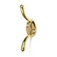 High quality images of the From The Anvil - Polished Brass Newbury Cleat Hook | Sku. Anvil-52249 | available to order from Trade Door Handles, quick delivery at discounted prices.