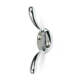 High quality images of the From The Anvil - Polished Chrome Newbury Cleat Hook | Sku. Anvil-52250 | available to order from Trade Door Handles, quick delivery at discounted prices.