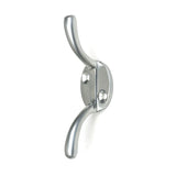 High quality images of the From The Anvil - Satin Chrome Newbury Cleat Hook | Sku. Anvil-52251 | available to order from Trade Door Handles, quick delivery at discounted prices.