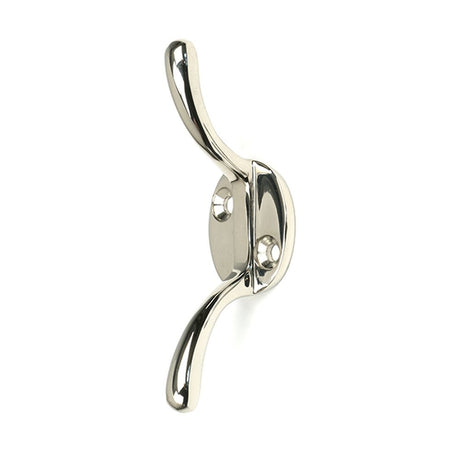 High quality images of the From The Anvil - Polished Nickel Newbury Cleat Hook | Sku. Anvil-52252 | available to order from Trade Door Handles, quick delivery at discounted prices.