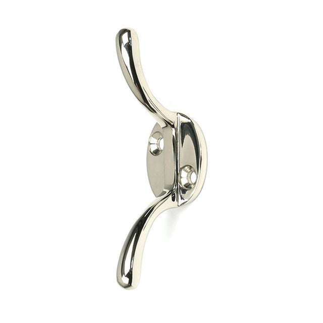 High quality images of the From The Anvil - Polished Nickel Newbury Cleat Hook | Sku. Anvil-52252 | available to order from Trade Door Handles, quick delivery at discounted prices.