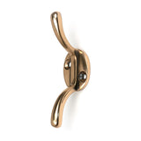 High quality images of the From The Anvil - Polished Bronze Newbury Cleat Hook | Sku. Anvil-52256 | available to order from Trade Door Handles, quick delivery at discounted prices.