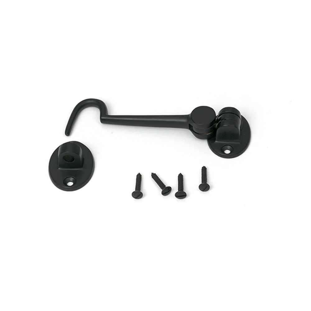 High quality images of the From The Anvil - Matt Black 4" Cabin Hook | Sku. Anvil-52257 | available to order from Trade Door Handles, quick delivery at discounted prices.
