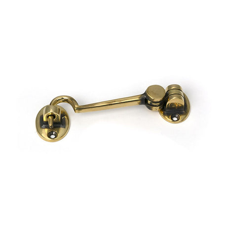 High quality images of the From The Anvil - Aged Brass 4" Cabin Hook | Sku. Anvil-52258 | available to order from Trade Door Handles, quick delivery at discounted prices.