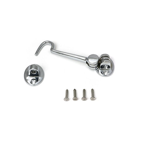 High quality images of the From The Anvil - Polished Chrome 4" Cabin Hook | Sku. Anvil-52260 | available to order from Trade Door Handles, quick delivery at discounted prices.