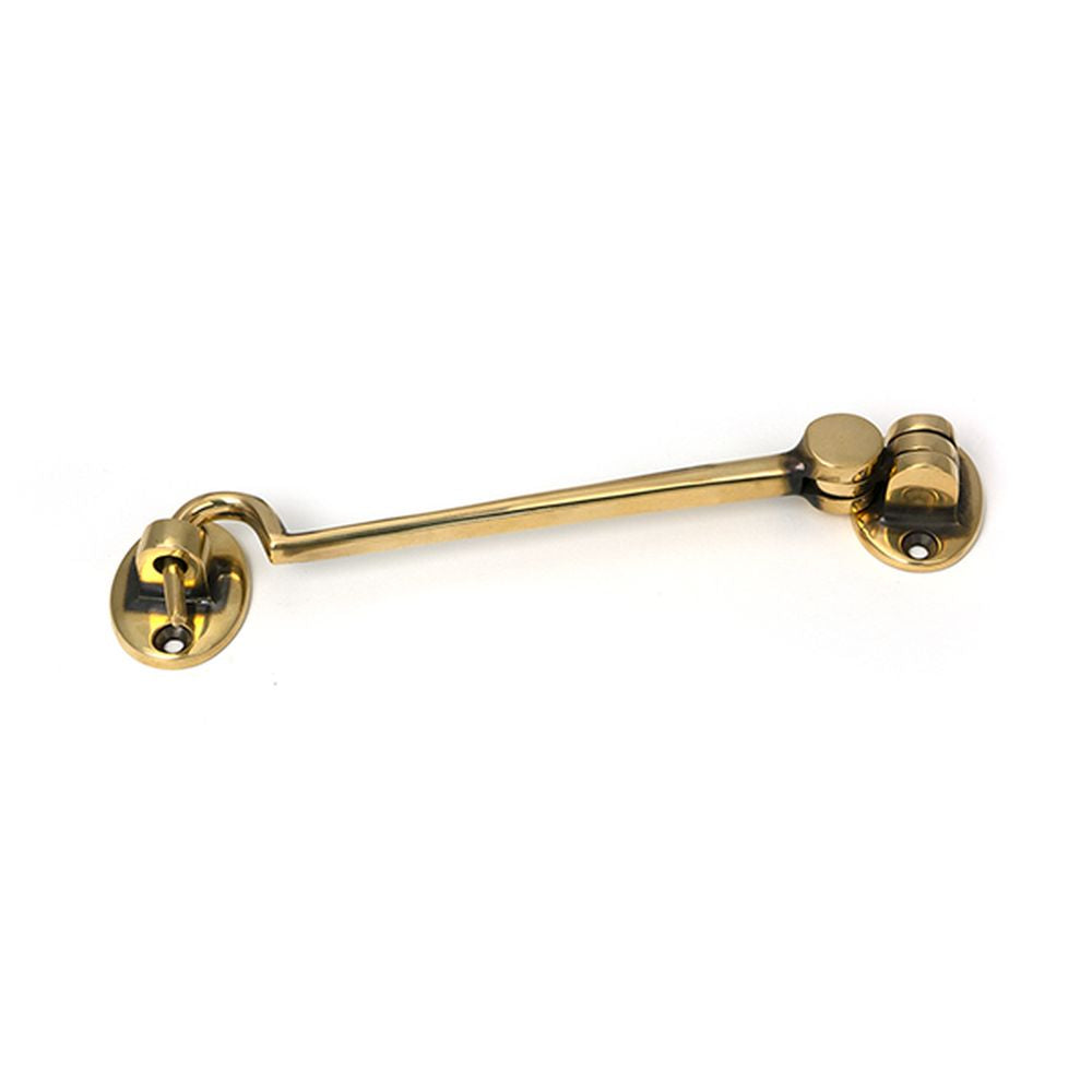 High quality images of the From The Anvil - Aged Brass 6" Cabin Hook | Sku. Anvil-52265 | available to order from Trade Door Handles, quick delivery at discounted prices.