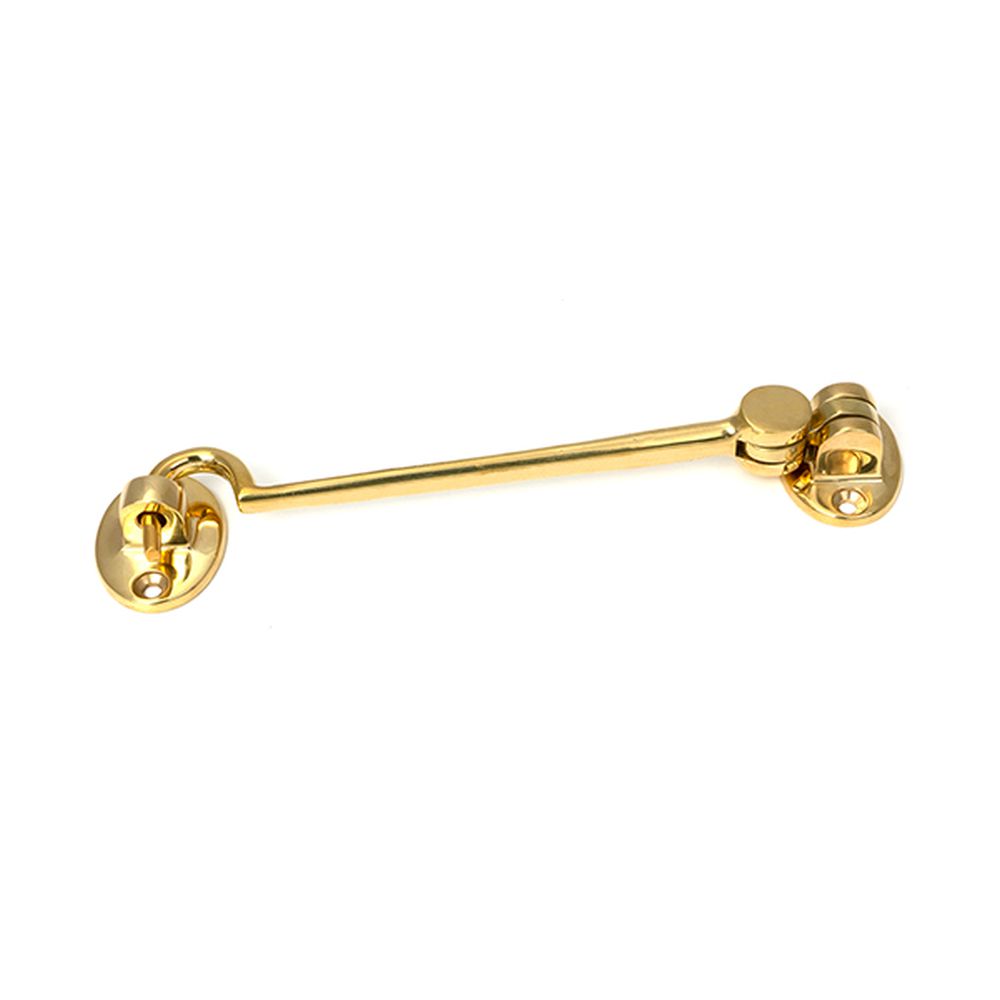 High quality images of the From The Anvil - Polished Brass 6" Cabin Hook | Sku. Anvil-52266 | available to order from Trade Door Handles, quick delivery at discounted prices.