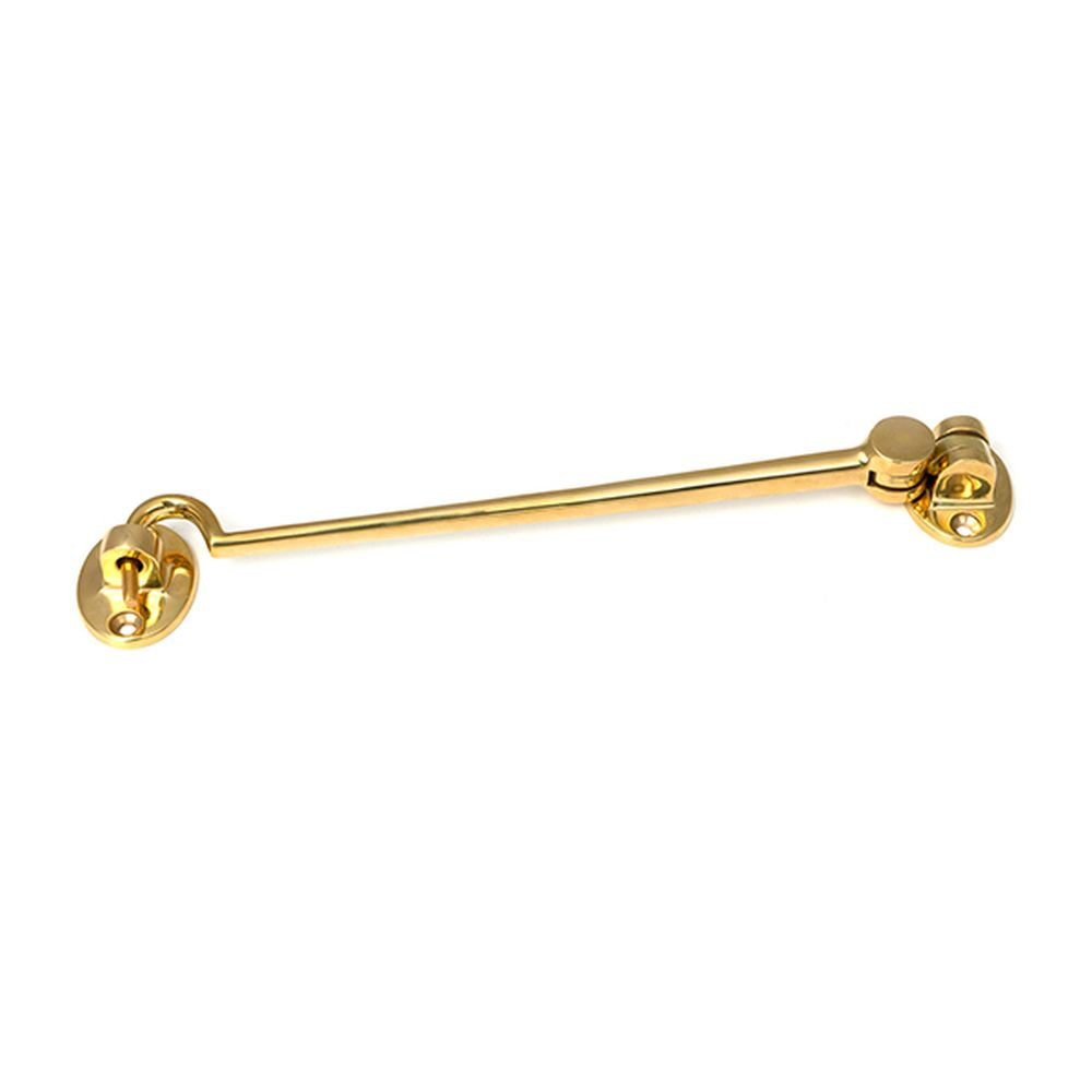 High quality images of the From The Anvil - Polished Brass 8" Cabin Hook | Sku. Anvil-52273 | available to order from Trade Door Handles, quick delivery at discounted prices.