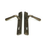 High quality images of the From The Anvil - Burnished Brass Newbury Slimline Lever Espag. Lock Set | Sku. Anvil-52285 | available to order from Trade Door Handles, quick delivery at discounted prices.