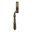 High quality images of the From The Anvil - Burnished Brass Reeded Espag - LH | Sku. Anvil-52308 | available to order from Trade Door Handles, quick delivery at discounted prices.