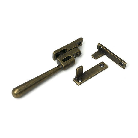 High quality images of the From The Anvil - Burnished Brass Night-Vent Locking Newbury Fastener | Sku. Anvil-52315 | available to order from Trade Door Handles, quick delivery at discounted prices.