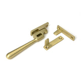 High quality images of the From The Anvil - Satin Brass Night-Vent Locking Newbury Fastener | Sku. Anvil-52316 | available to order from Trade Door Handles, quick delivery at discounted prices.