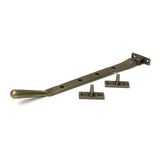 High quality images of the From The Anvil - Burnished Brass 10" Newbury Stay | Sku. Anvil-52327 | available to order from Trade Door Handles, quick delivery at discounted prices.