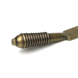 High quality images of the From The Anvil - Burnished Brass 8" Reeded Stay | Sku. Anvil-52329 | available to order from Trade Door Handles, quick delivery at discounted prices.