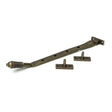 High quality images of the From The Anvil - Burnished Brass 10" Reeded Stay | Sku. Anvil-52330 | available to order from Trade Door Handles, quick delivery at discounted prices.