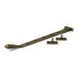 High quality images of the From The Anvil - Burnished Brass 12" Reeded Stay | Sku. Anvil-52331 | available to order from Trade Door Handles, quick delivery at discounted prices.
