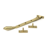 High quality images of the From The Anvil - Satin Brass 8" Reeded Stay | Sku. Anvil-52332 | available to order from Trade Door Handles, quick delivery at discounted prices.