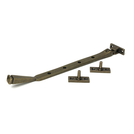 High quality images of the From The Anvil - Burnished Brass 10" Avon Stay | Sku. Anvil-52336 | available to order from Trade Door Handles, quick delivery at discounted prices.