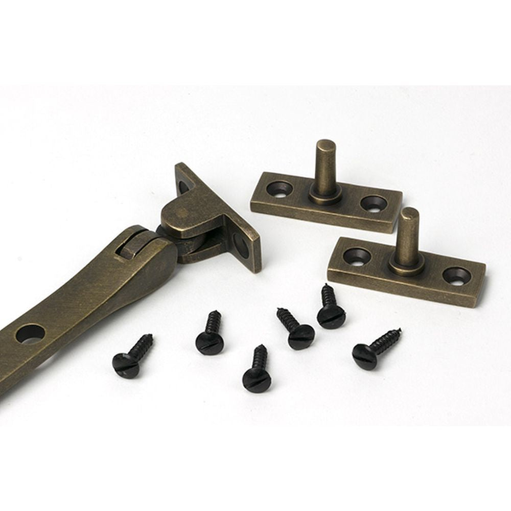 High quality images of the From The Anvil - Burnished Brass 12" Avon Stay | Sku. Anvil-52337 | available to order from Trade Door Handles, quick delivery at discounted prices.