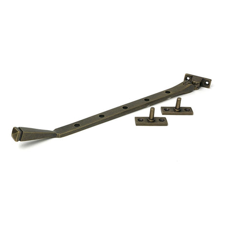 High quality images of the From The Anvil - Burnished Brass 12" Avon Stay | Sku. Anvil-52337 | available to order from Trade Door Handles, quick delivery at discounted prices.