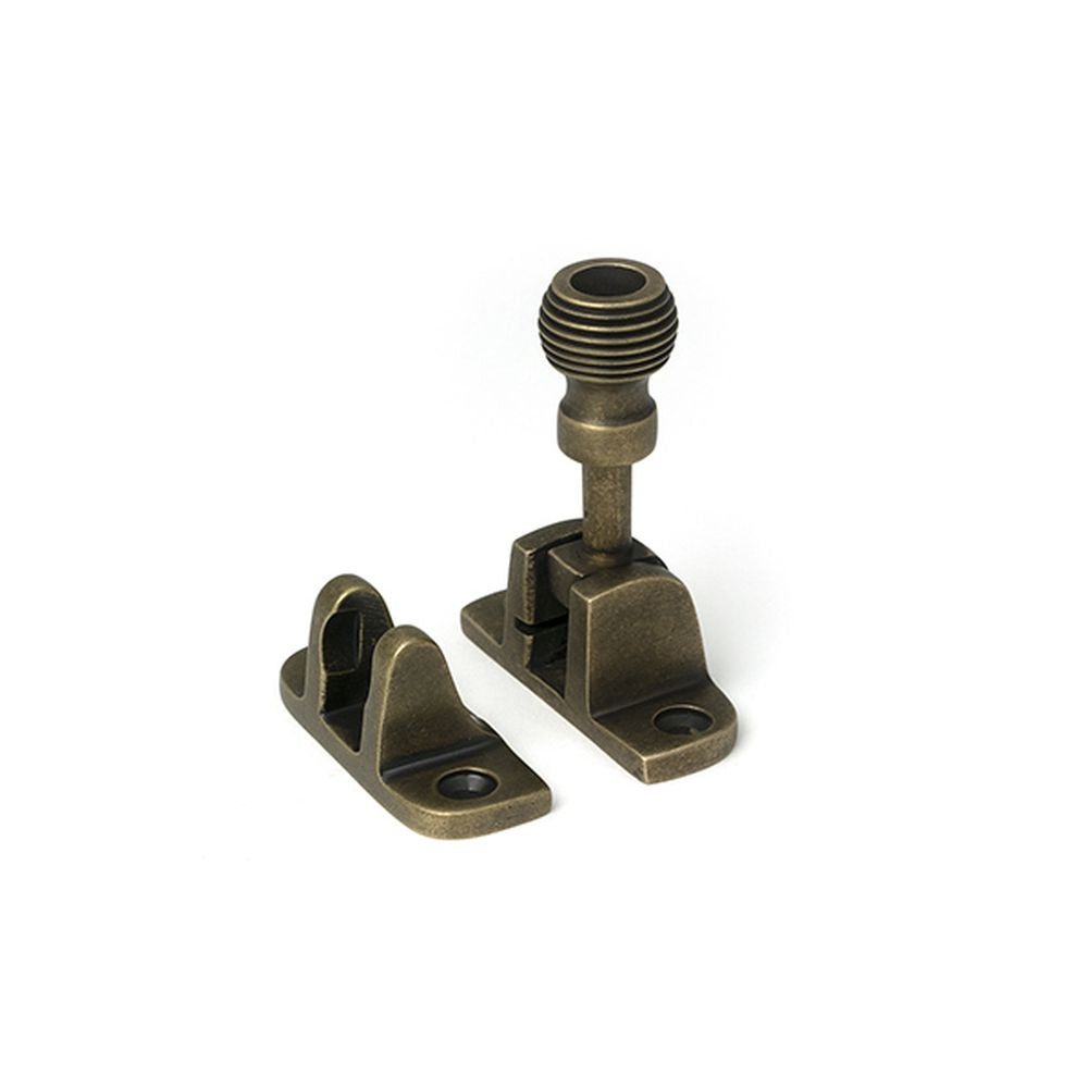 High quality images of the From The Anvil - Burnished Brass Beehive Brighton Fastener (Radiused) | Sku. Anvil-52343 | available to order from Trade Door Handles, quick delivery at discounted prices.