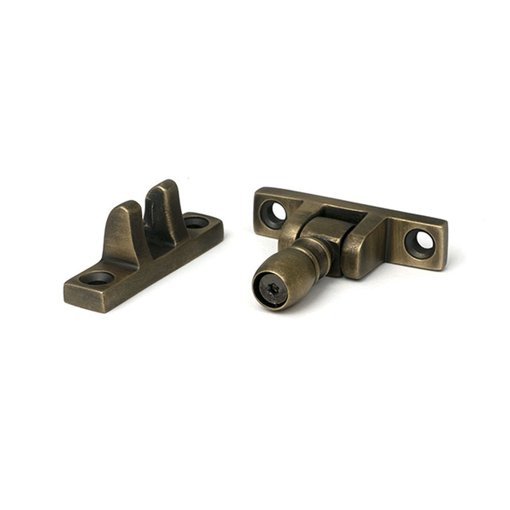 High quality images of the From The Anvil - Burnished Brass Mushroom Brighton Fastener - Narrow (Square) | Sku. Anvil-52352 | available to order from Trade Door Handles, quick delivery at discounted prices.