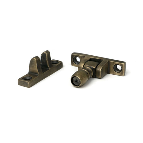 High quality images of the From The Anvil - Burnished Brass Mushroom Brighton Fastener - Narrow (Square) | Sku. Anvil-52352 | available to order from Trade Door Handles, quick delivery at discounted prices.