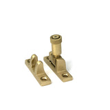 High quality images of the From The Anvil - Satin Brass Brompton Brighton Fastener - Narrow (Square) | Sku. Anvil-52353 | available to order from Trade Door Handles, quick delivery at discounted prices.