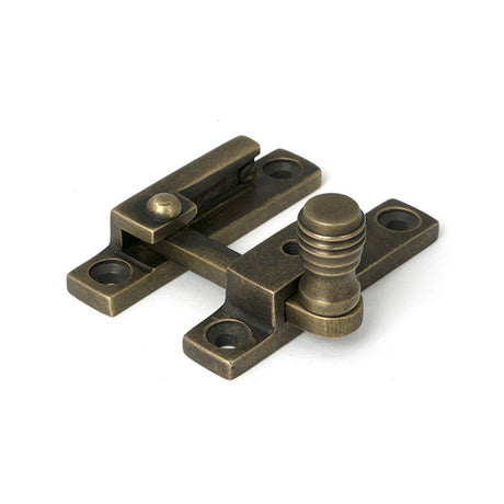 High quality images of the From The Anvil - Burnished Brass Prestbury Quadrant Fastener - Narrow | Sku. Anvil-52358 | available to order from Trade Door Handles, quick delivery at discounted prices.
